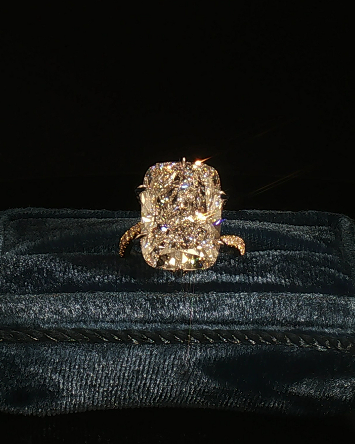The Rose Lily 16.47ct Diamond Engagement Ring, YG
