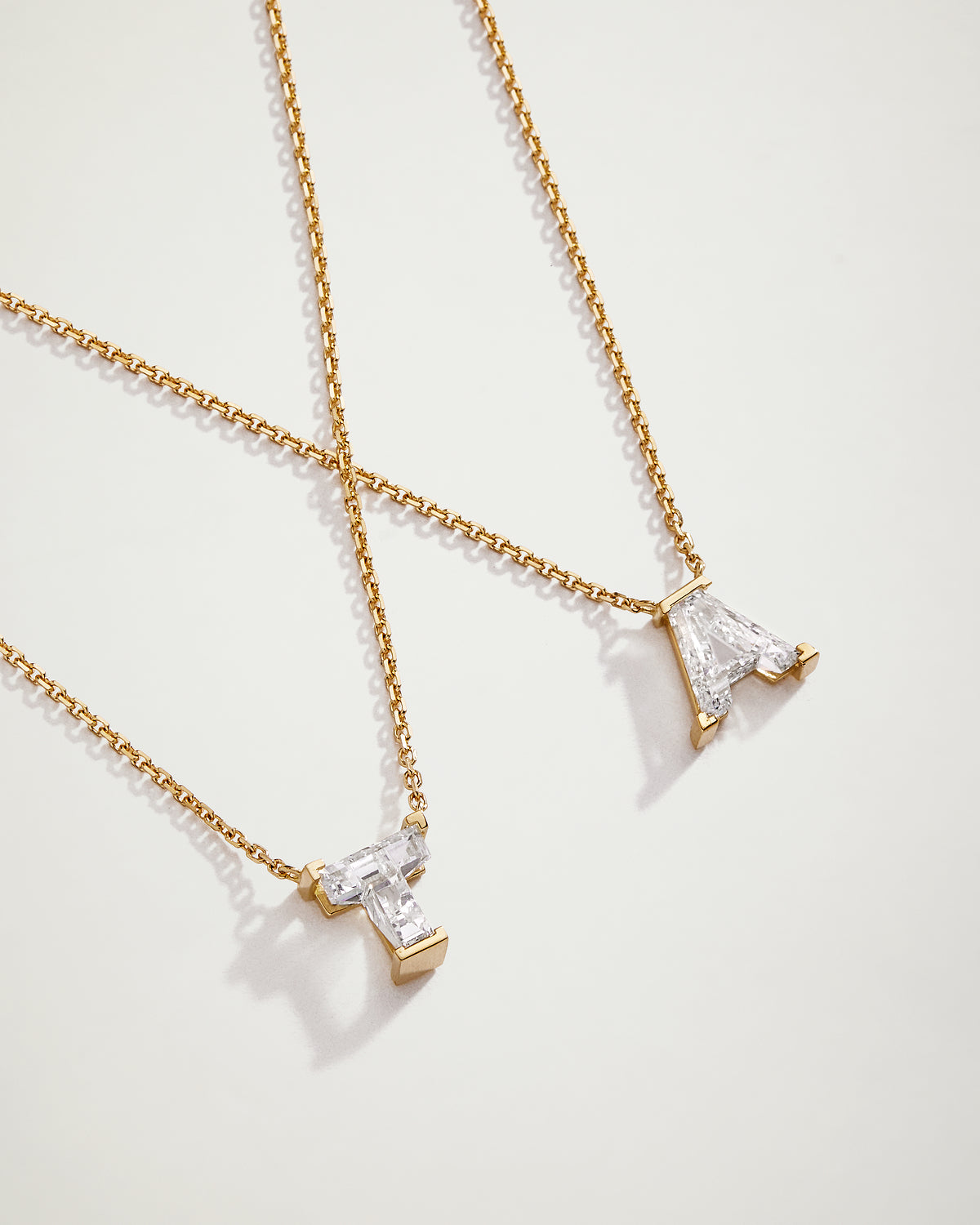 My Love, Diamond Letter 'A' Necklace