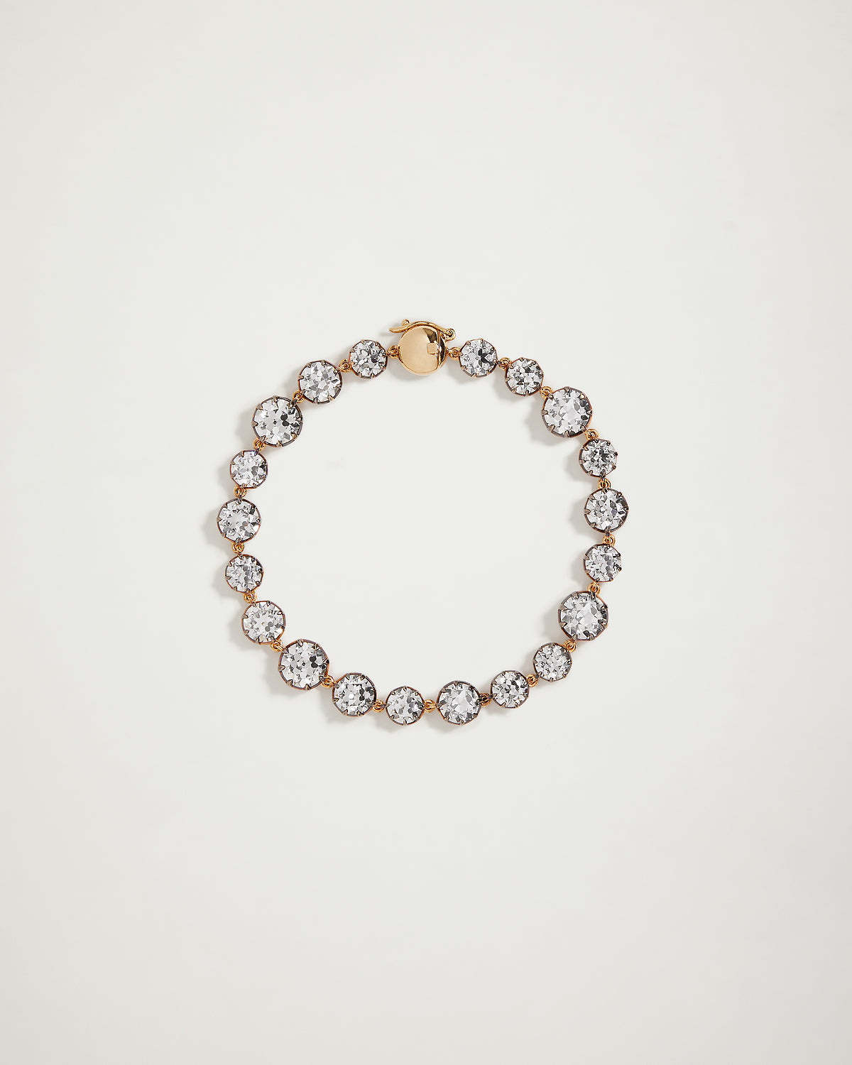 Victorian Inspired, Old European Cut Diamond Bracelet