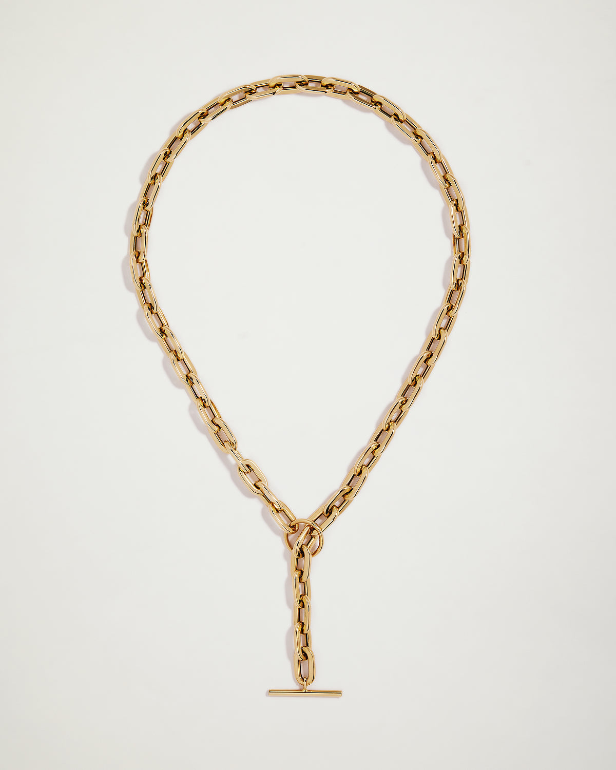 Chunky 18ct Fob Chain, YG