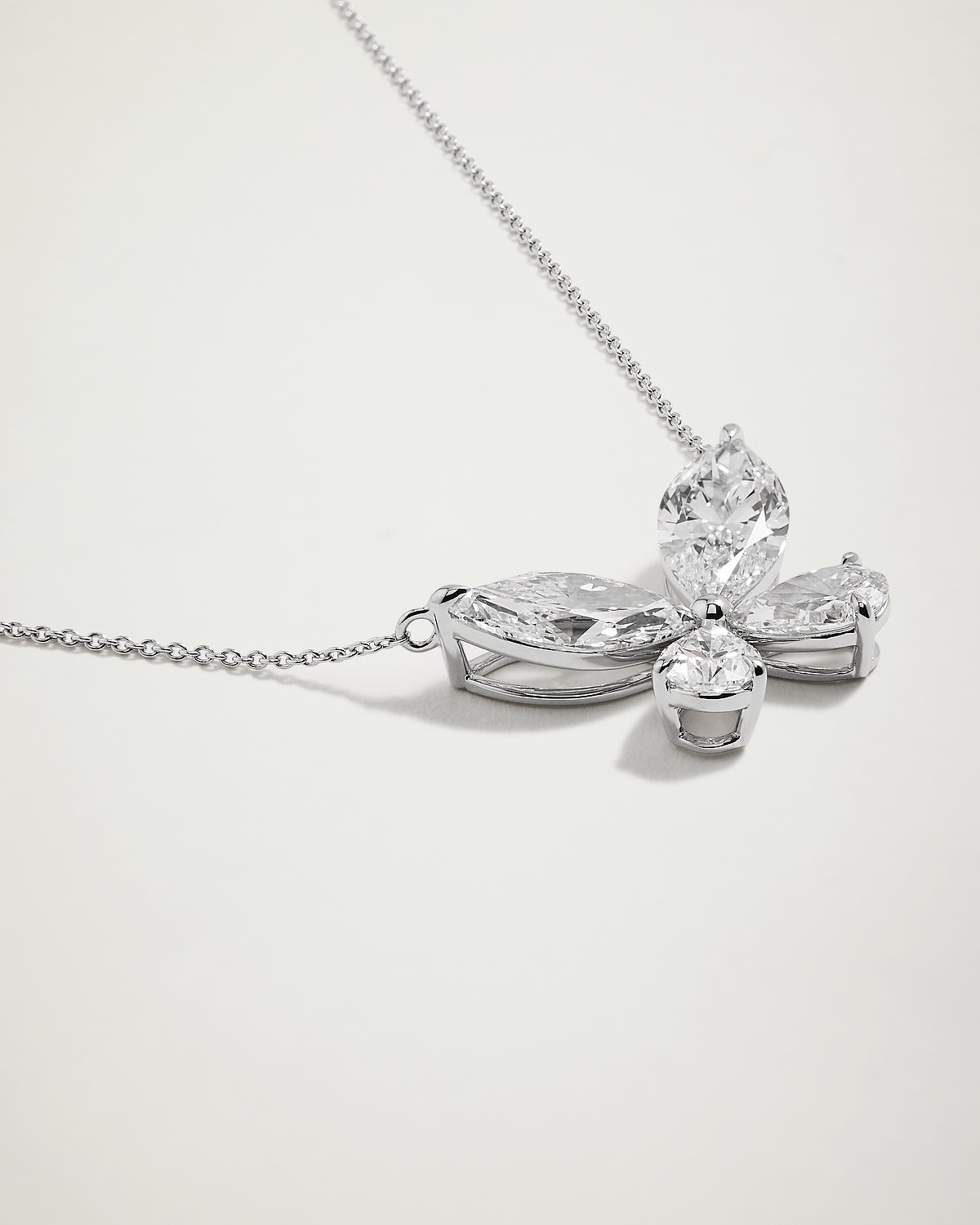 Butterfly Diamond Necklace