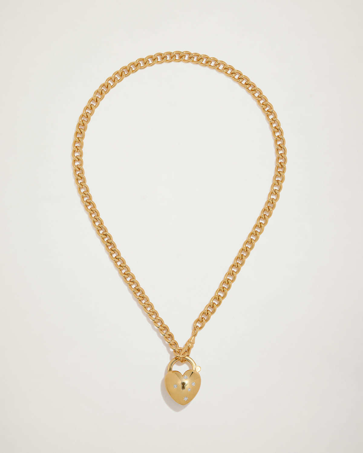 The Signature Curb Link Chain, YG