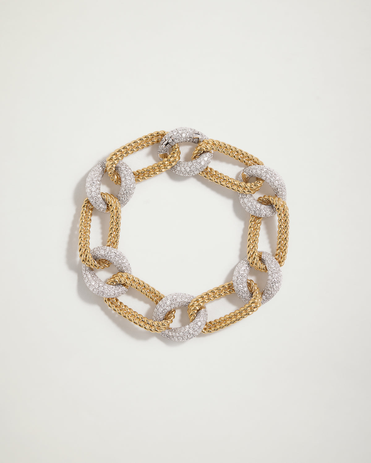 Heidi’s 70's Inspired Natural Diamond Bracelet