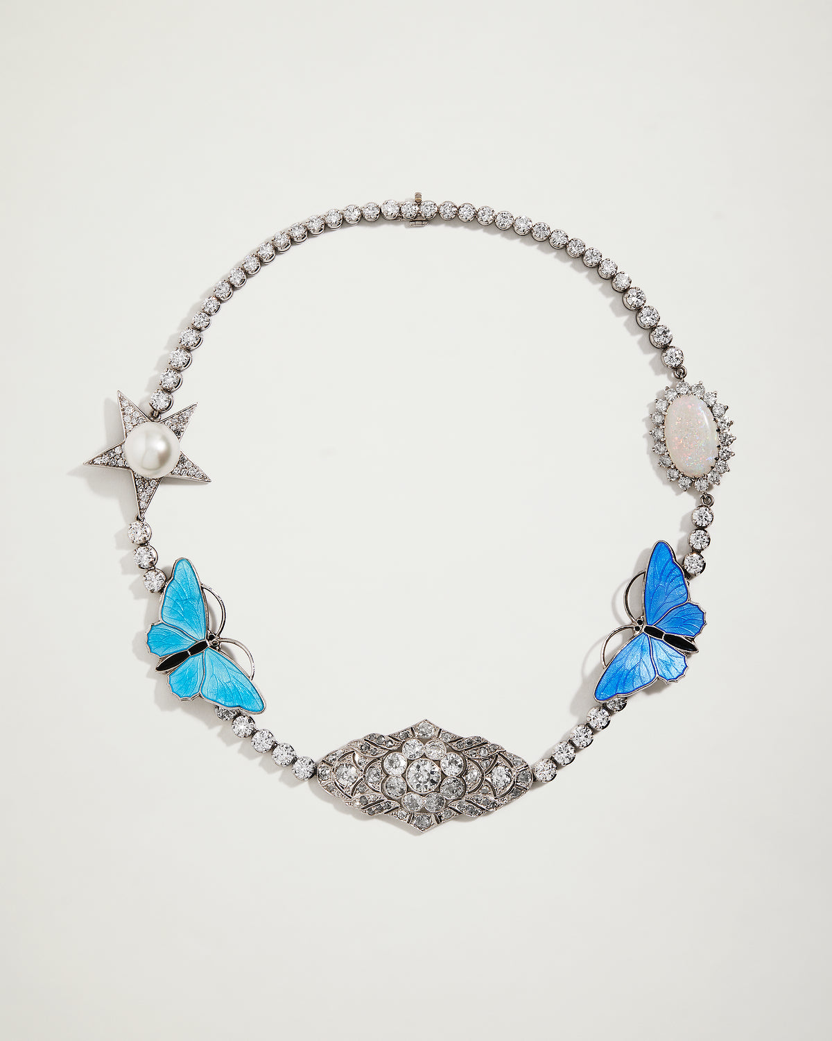 Heidi's Heritage Butterfly Diamond Necklace