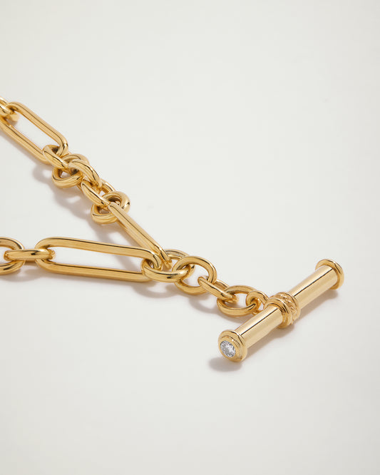 Signature Paperclip Collectors Chain, YG
