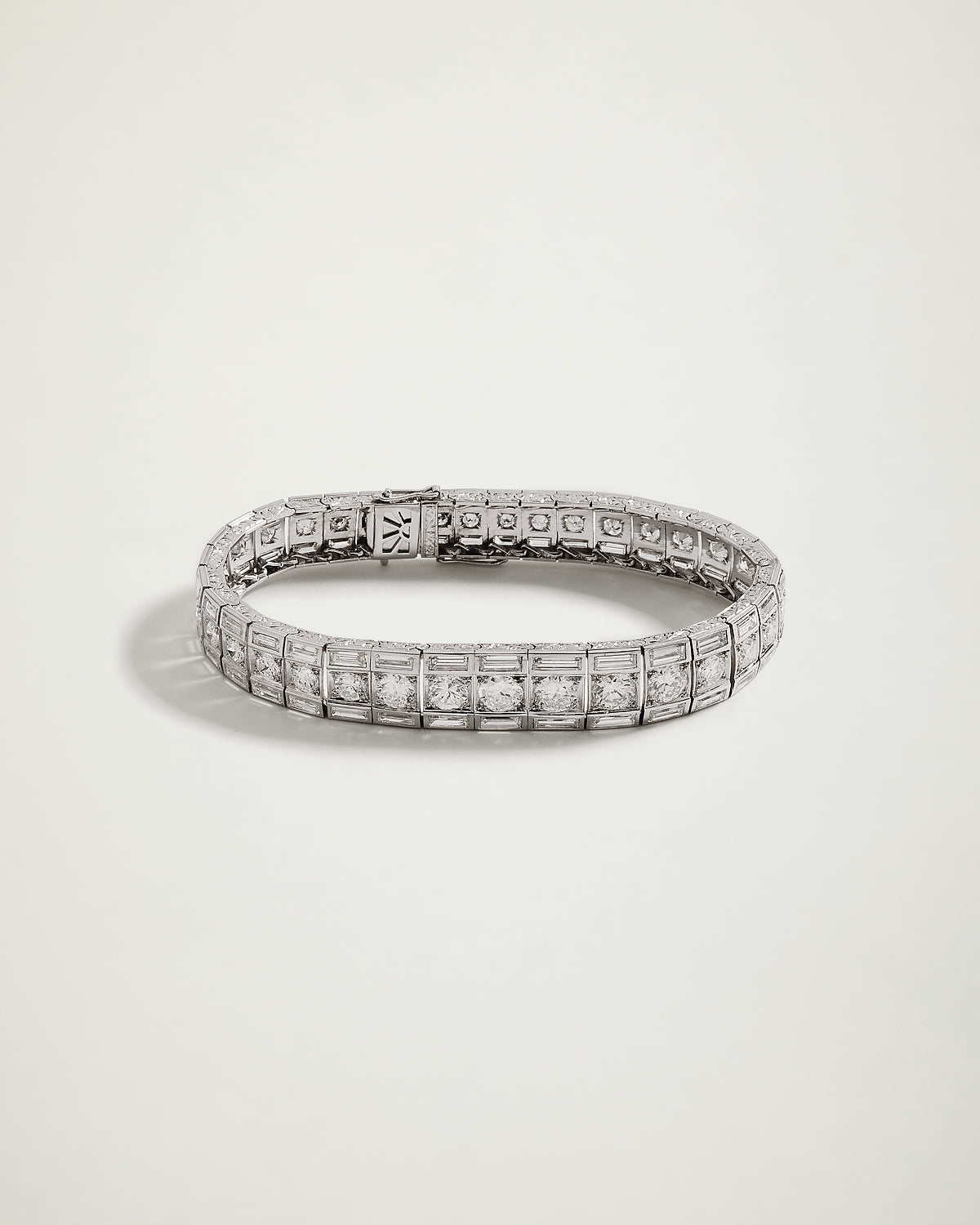 Heidi's Heritage Art Deco Diamond Tennis Bracelet