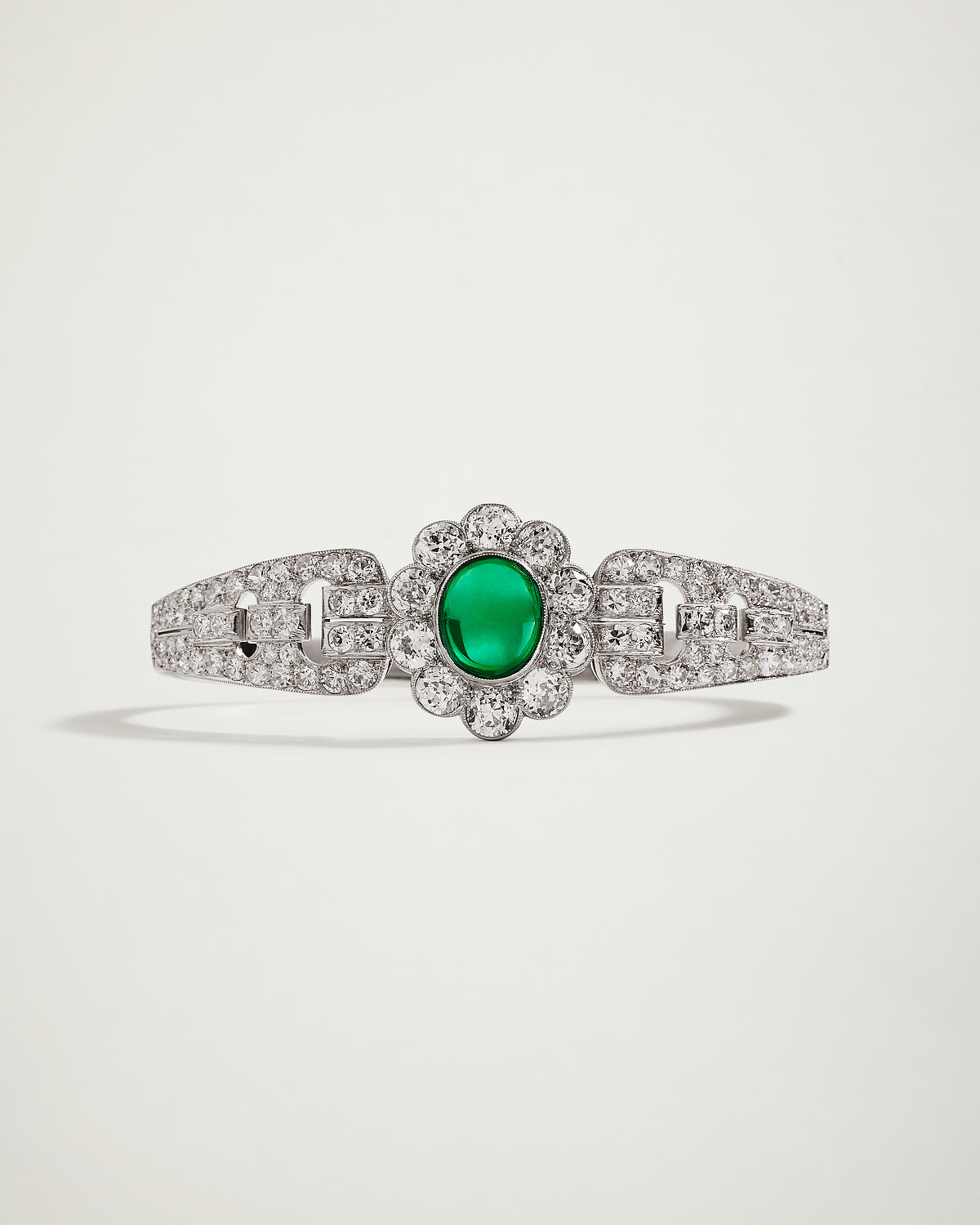 Heidi's Heritage Emerald Vintage Cuff