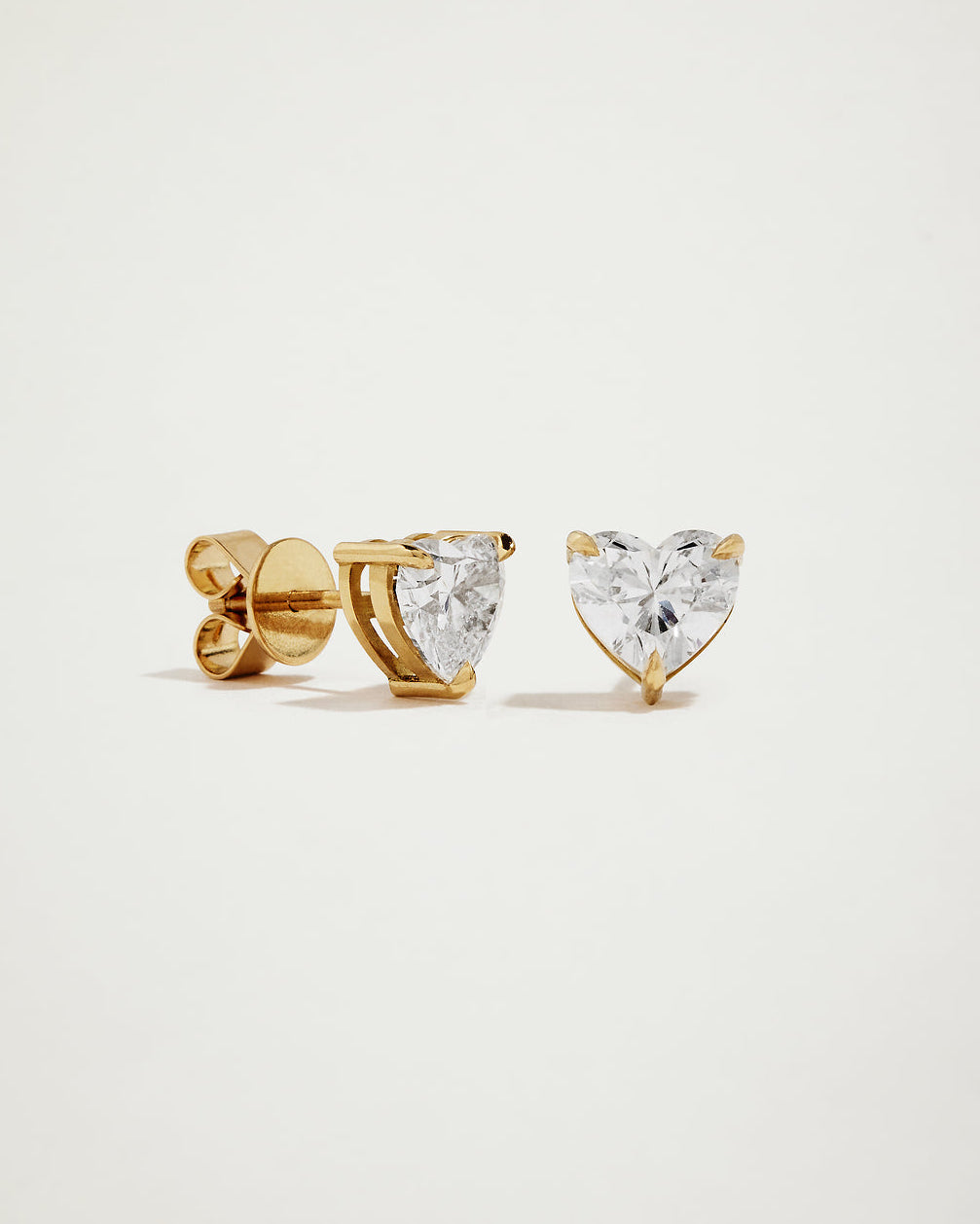 My Love, Heart Diamond Studs, YG