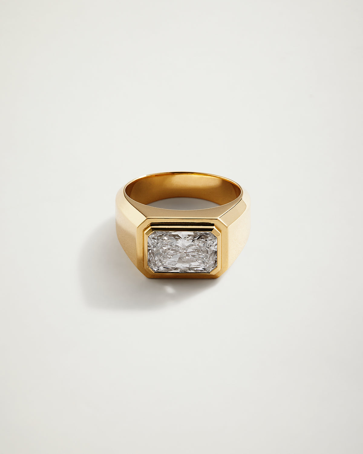 The Soul Mate Radiant Diamond Ring, YG