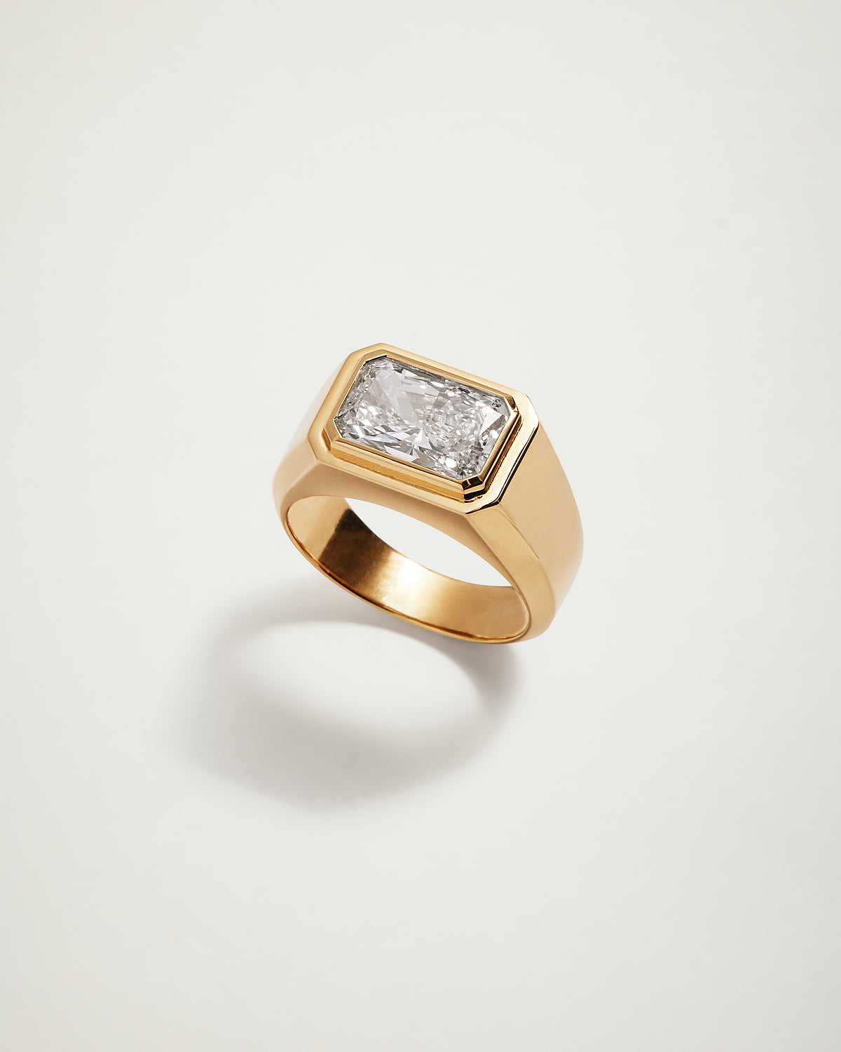 The Soul Mate Radiant Diamond Ring, YG
