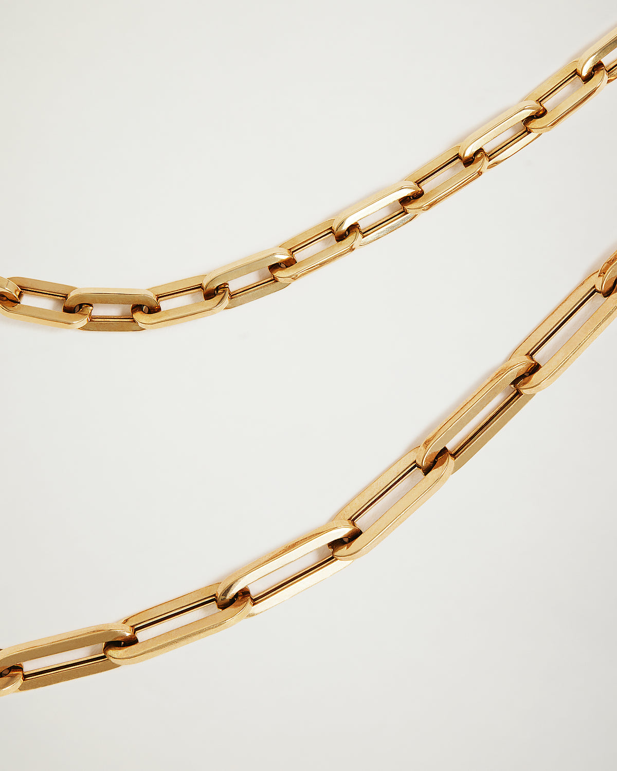 The Paperclip Chain Necklace, YG