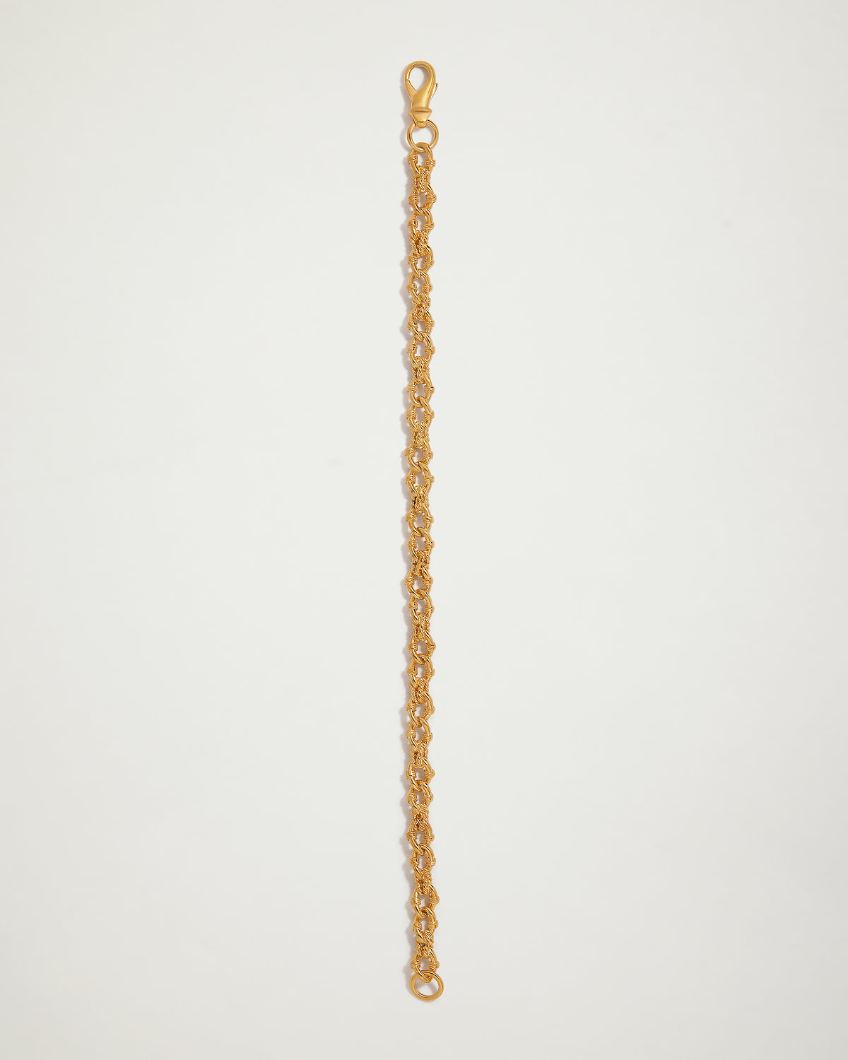 The Sydney Harbour Cast Rope Link Bracelet, YG