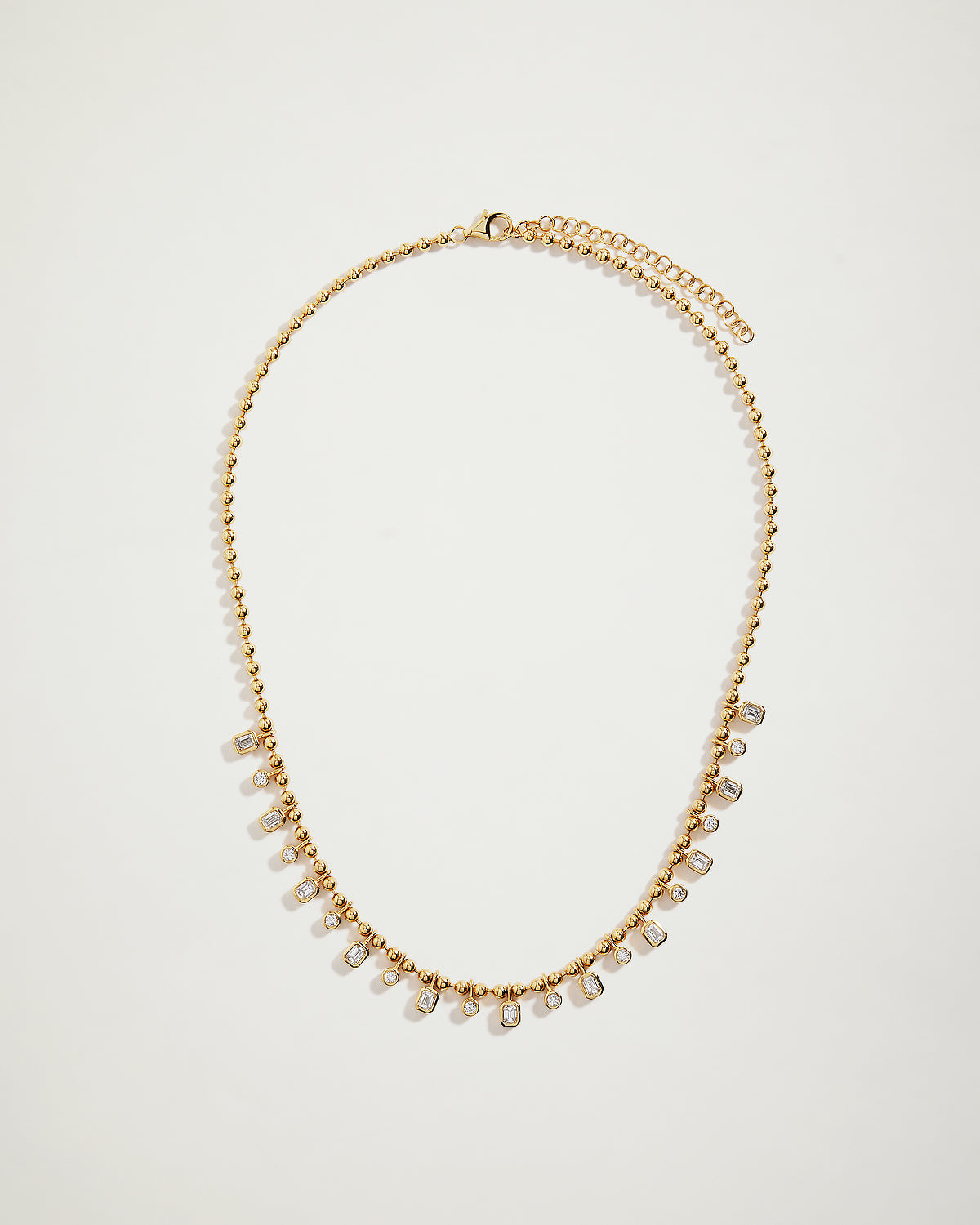 21 Diamond Necklace, YG