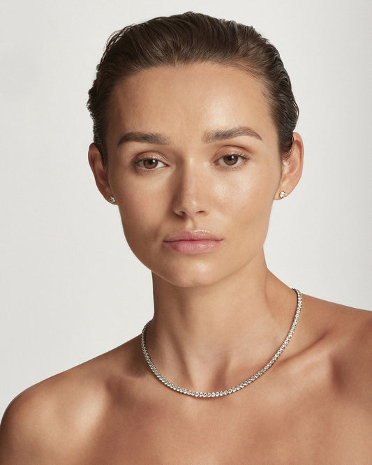 Kelly Diamond Tennis Necklace, 23ct