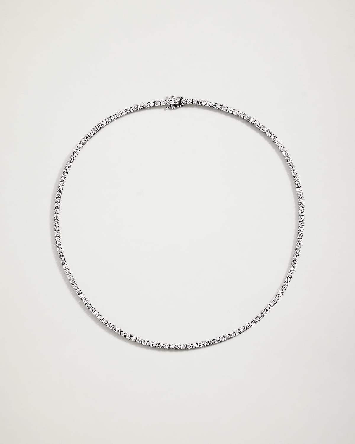 Kelly Diamond Tennis Necklace, 12.47ct