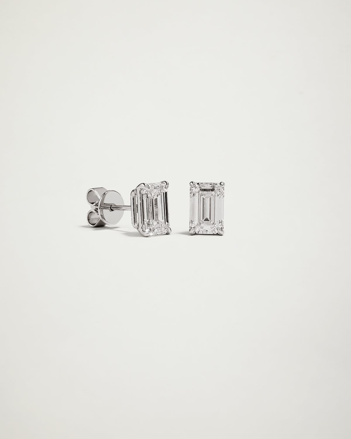 My Love, Emerald Diamond Studs
