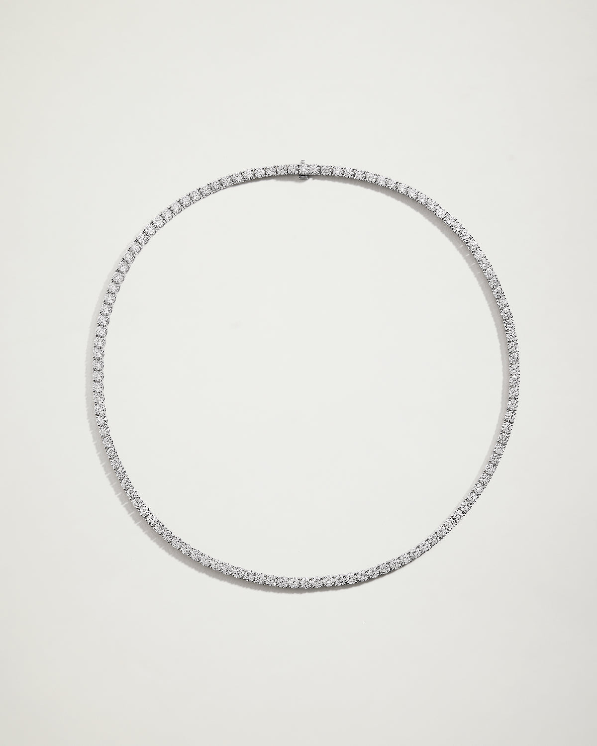 Kelly Diamond Tennis Necklace, 23ct