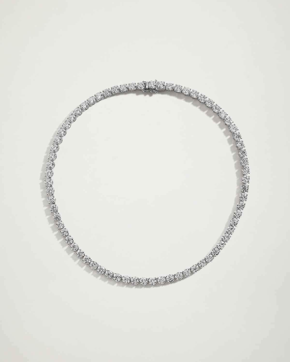 Kelly Diamond Tennis Necklace, 32ct