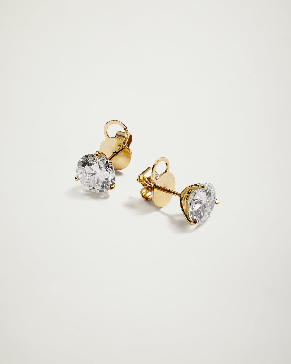 My Love, Round Diamond Studs, YG