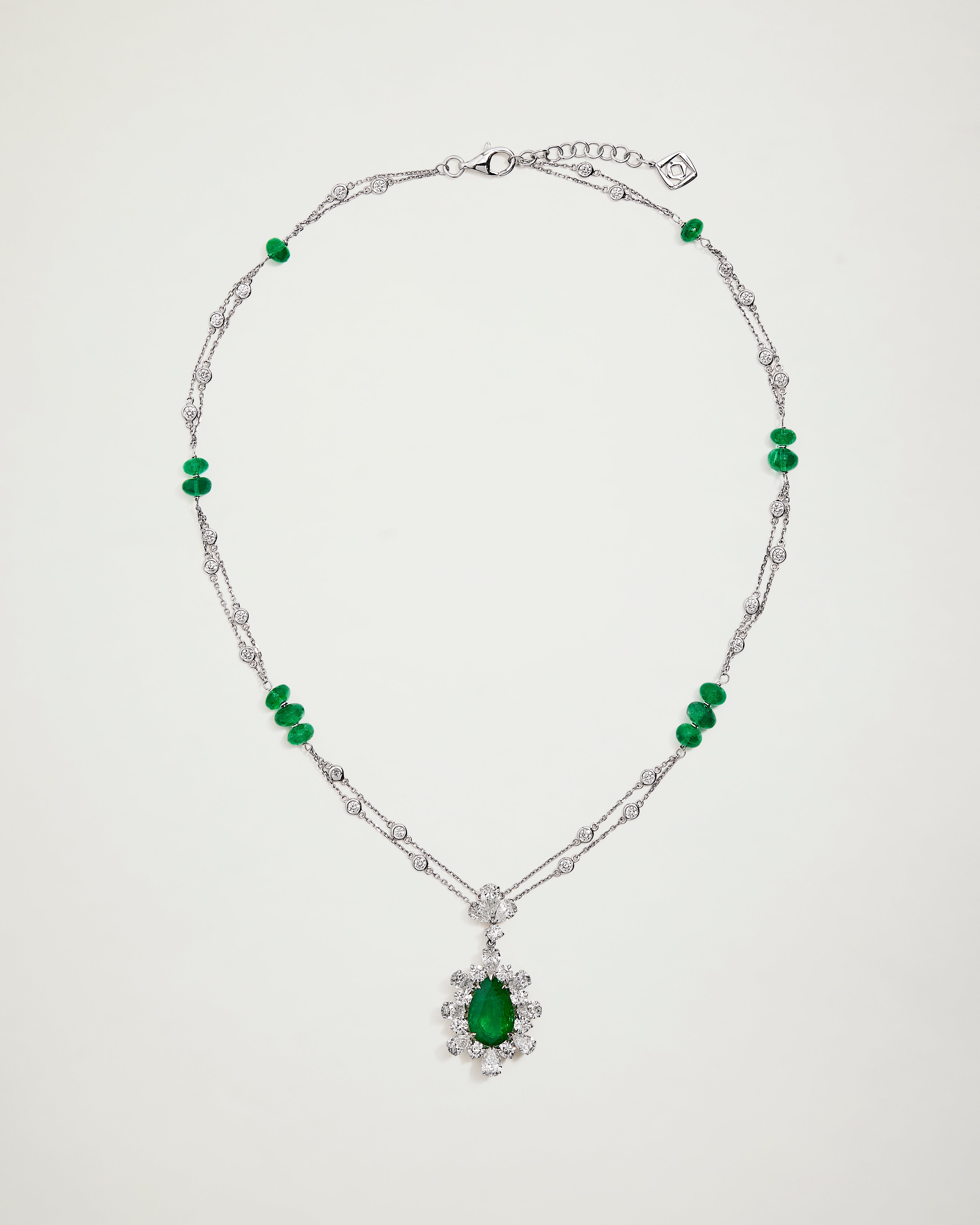 Elysian Emerald Radiance Necklace