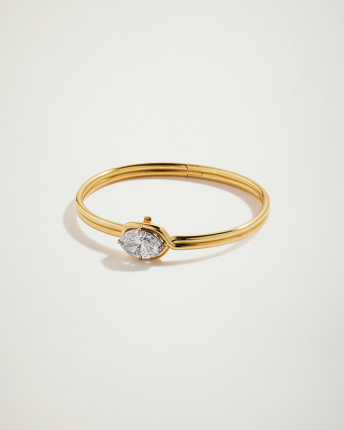 My Love, Oval Diamond Bangle