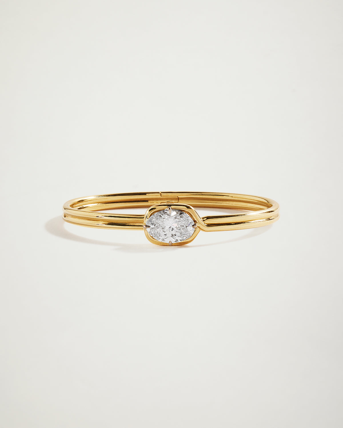 My Love, Oval Diamond Bangle