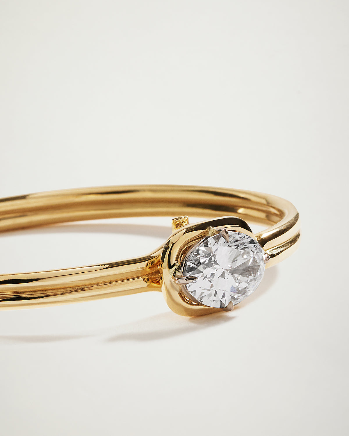 My Love, Oval Diamond Bangle