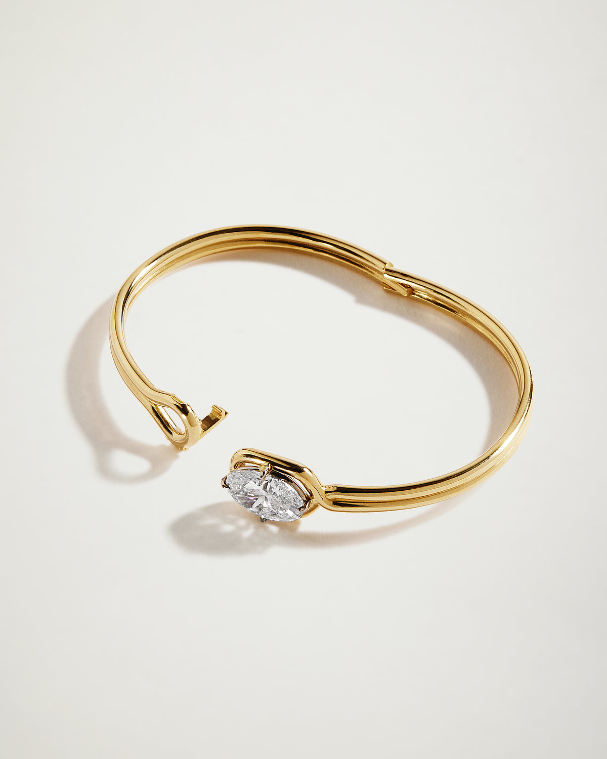 My Love, Oval Diamond Bangle