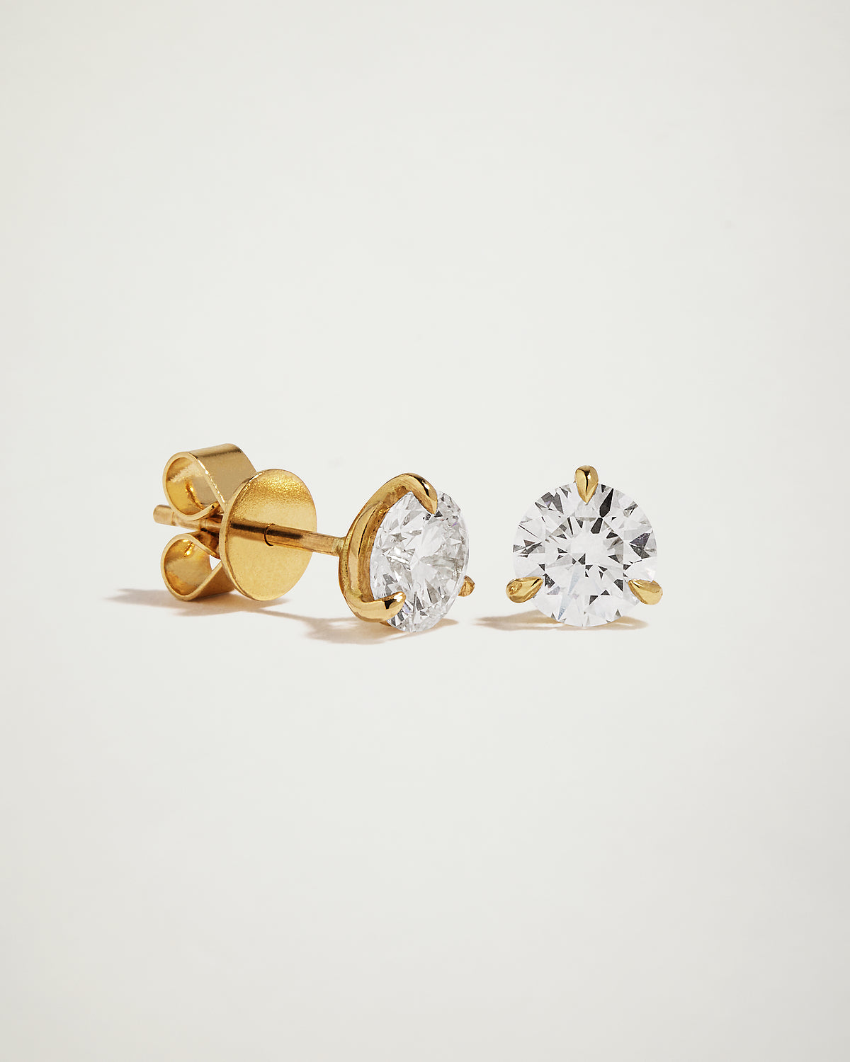 My Love, Round Diamond Studs, YG