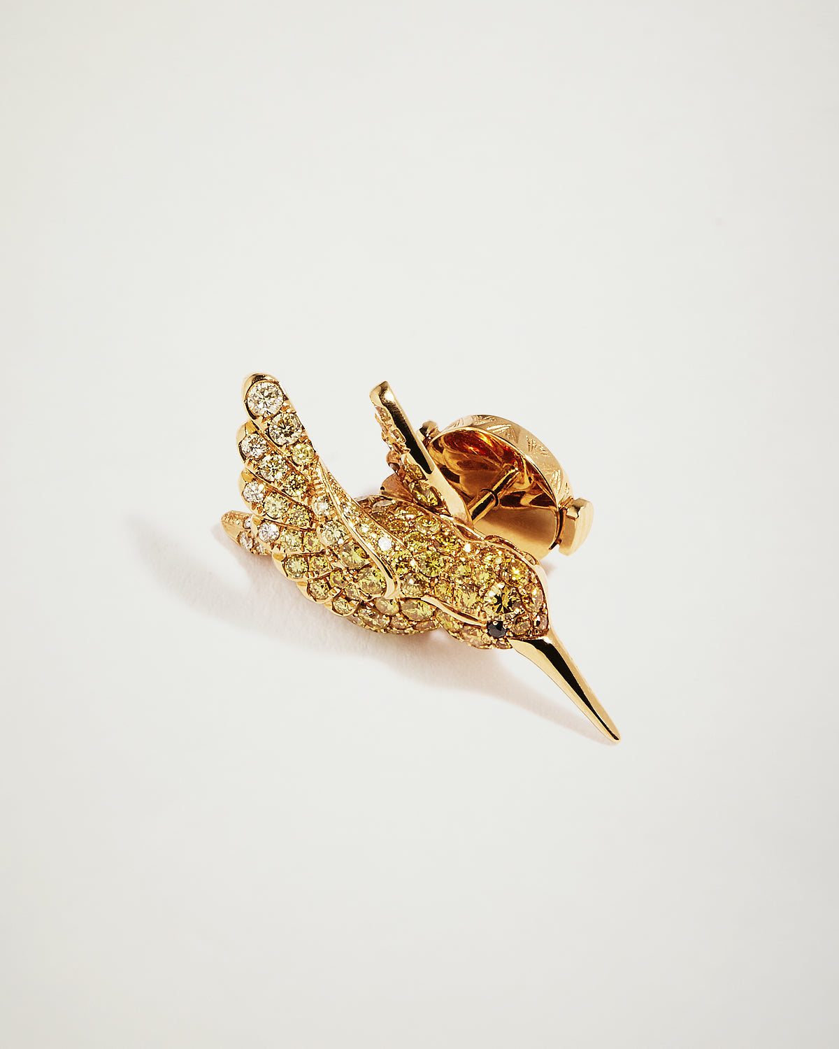Love Bird Brooch,YG