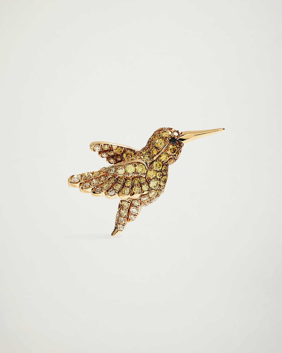 Love Bird Brooch,YG