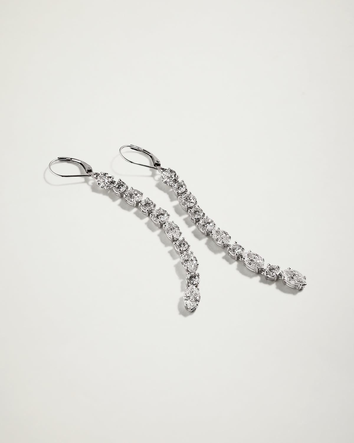 Heidi's Diamond Tassel Earrings, WG